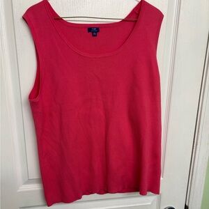 Tabi Women's Spima cotton Sleeveless Top in Size XXL.  New!